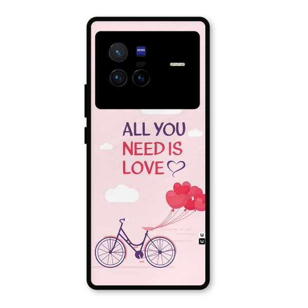 Cycle Of Love Metal Back Case for Vivo X80