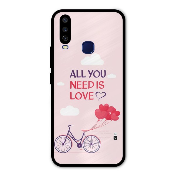 Cycle Of Love Metal Back Case for Vivo Y12