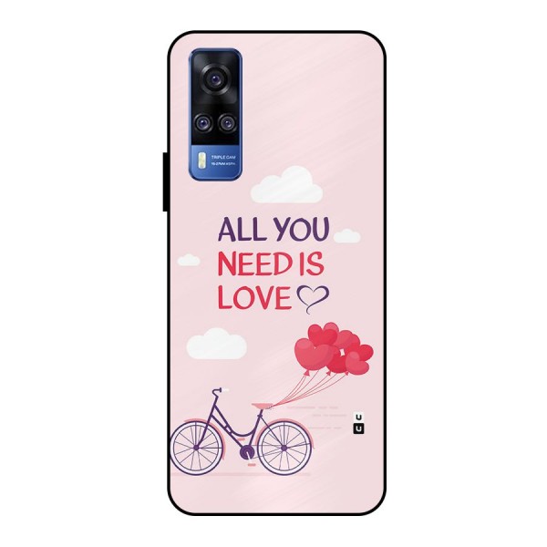 Cycle Of Love Metal Back Case for Vivo Y51