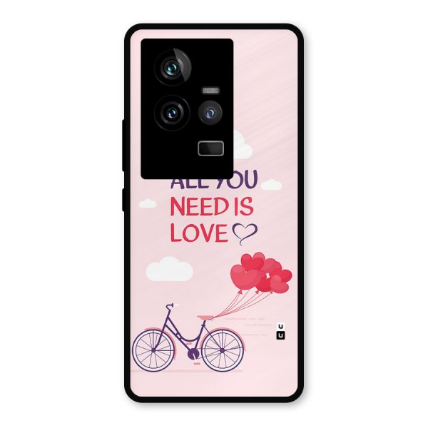 Cycle Of Love Metal Back Case for iQOO 11 5G