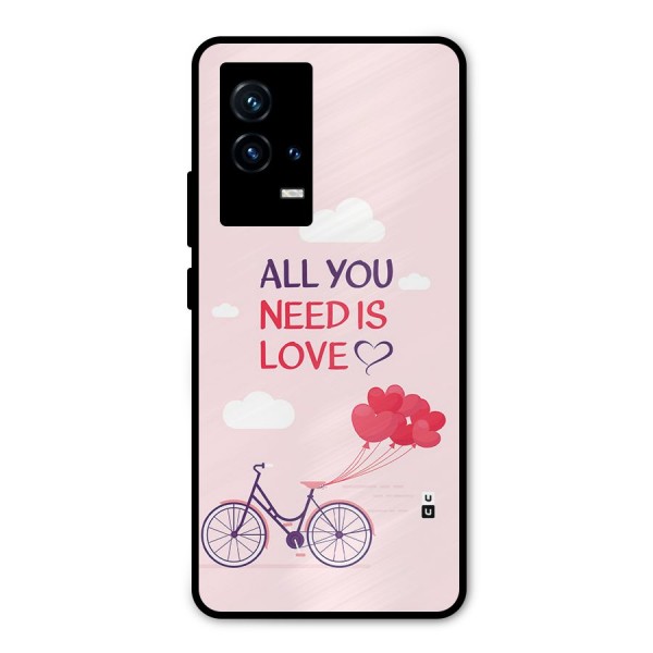 Cycle Of Love Metal Back Case for iQOO 9 5G