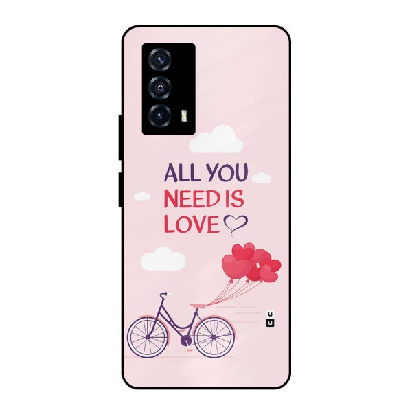 Cycle Of Love Metal Back Case for iQOO Z5