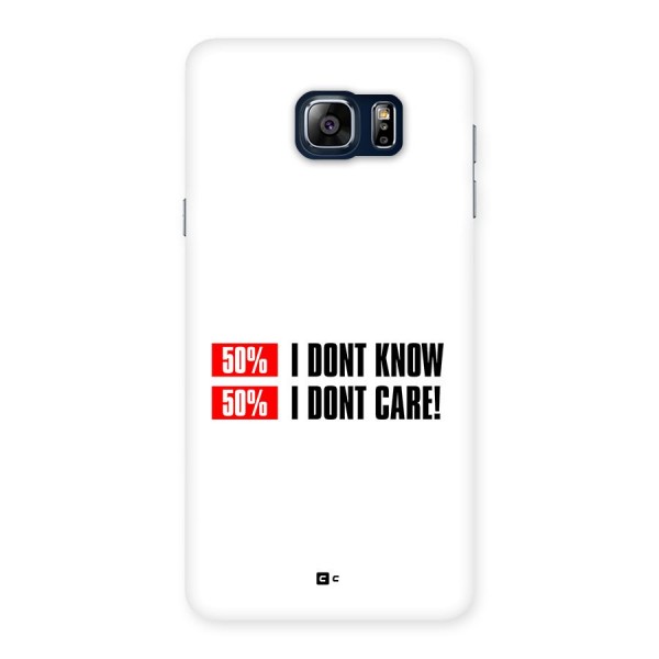 D Dont Know Back Case for Galaxy Note 5