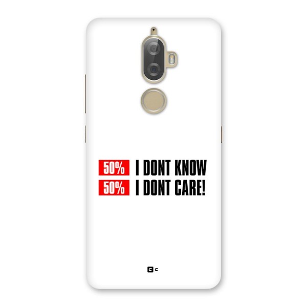 D Dont Know Back Case for Lenovo K8 Plus