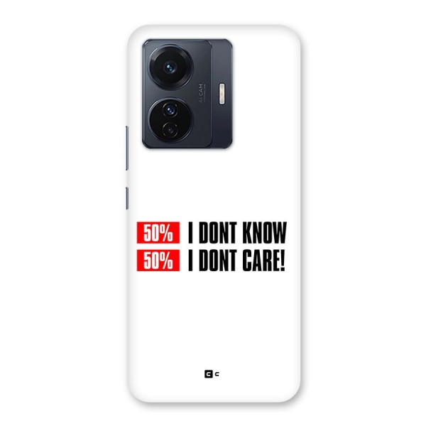 D Dont Know Back Case for Vivo iQOO Z6 Pro