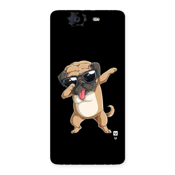 Dab Cool Dog Back Case for Canvas Knight A350