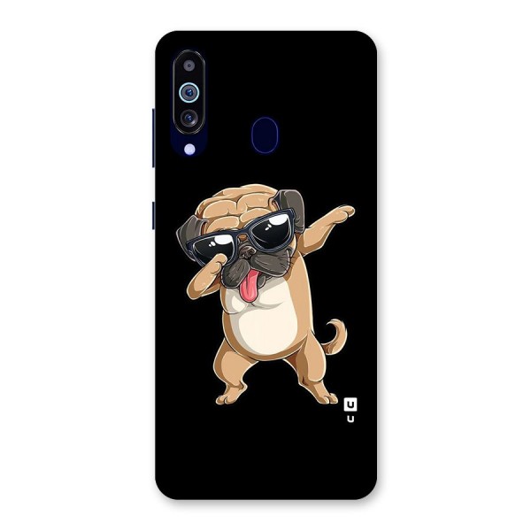 Dab Cool Dog Back Case for Galaxy A60