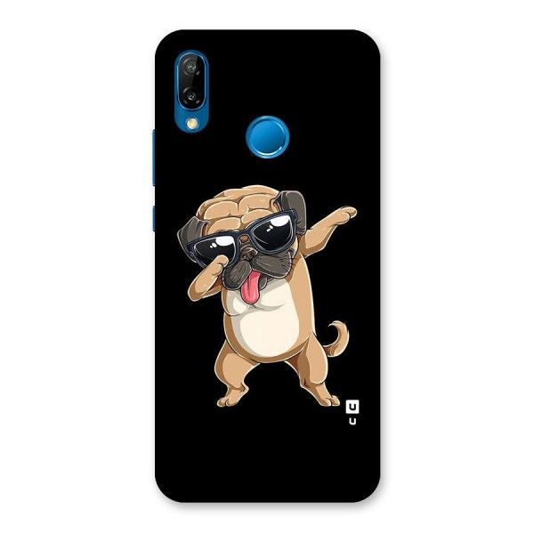 Dab Cool Dog Back Case for Huawei P20 Lite