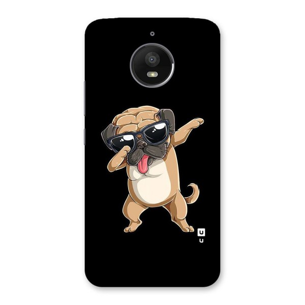 Dab Cool Dog Back Case for Moto E4 Plus