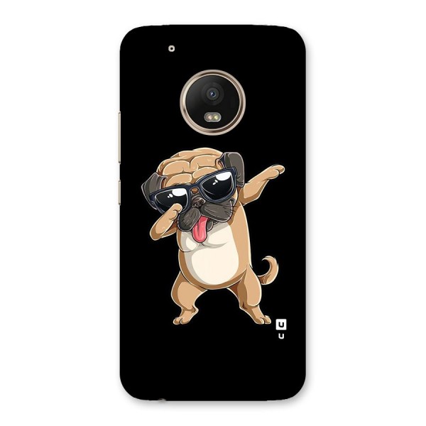 Dab Cool Dog Back Case for Moto G5 Plus