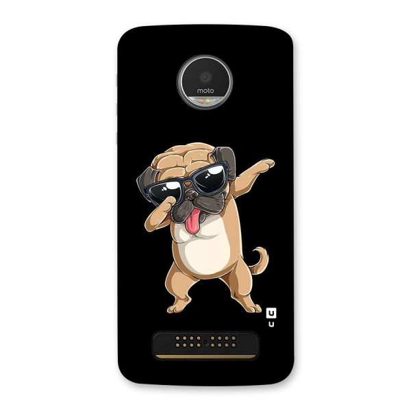 Dab Cool Dog Back Case for Moto Z Play