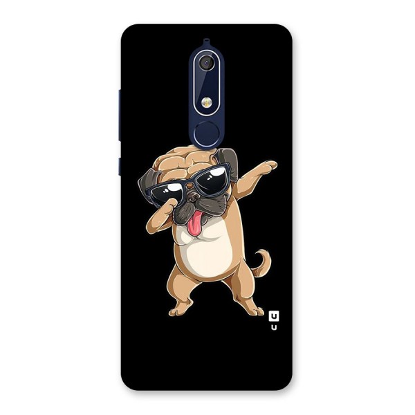 Dab Cool Dog Back Case for Nokia 5.1