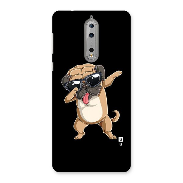 Dab Cool Dog Back Case for Nokia 8