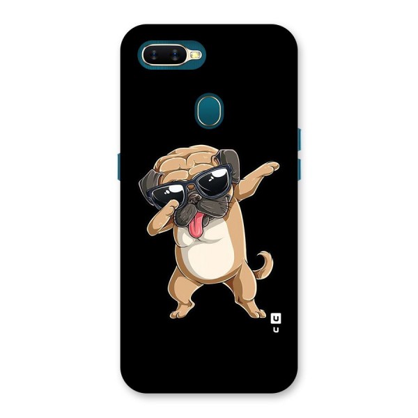 Dab Cool Dog Back Case for Oppo A7