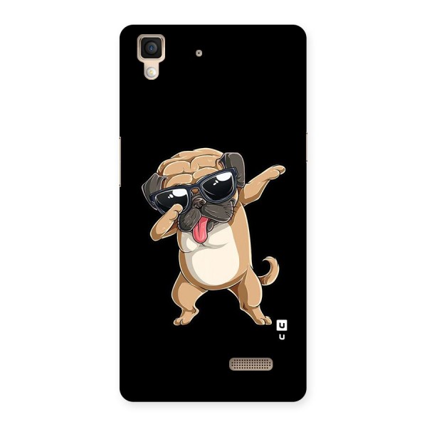 Dab Cool Dog Back Case for Oppo R7