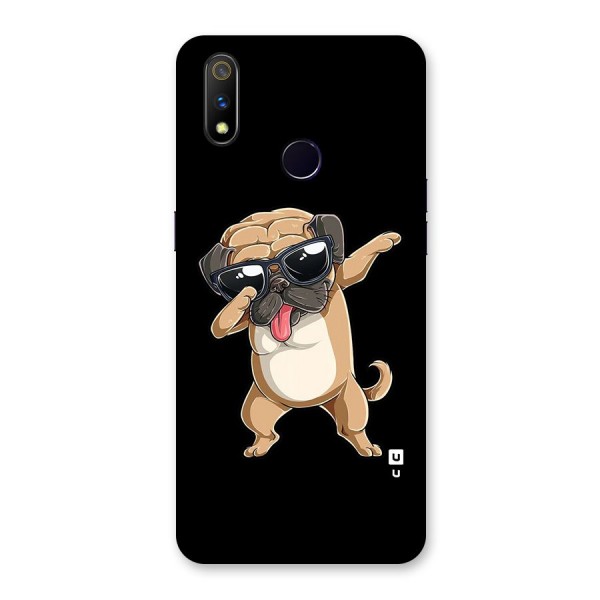 Dab Cool Dog Back Case for Realme 3 Pro