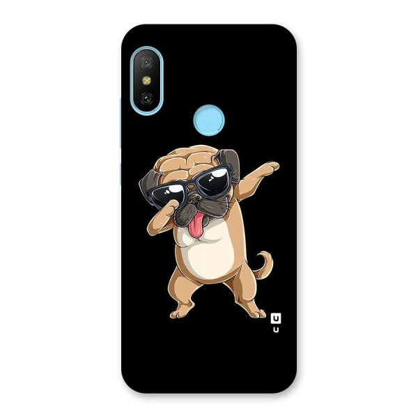 Dab Cool Dog Back Case for Redmi 6 Pro