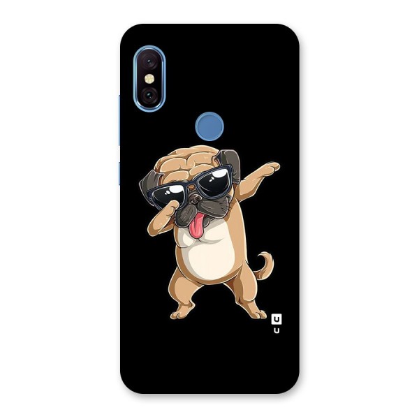 Dab Cool Dog Back Case for Redmi Note 6 Pro