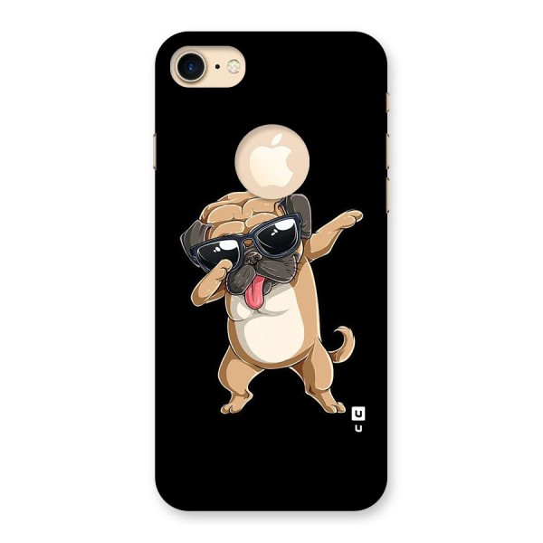 Dab Cool Dog Back Case for iPhone 8 Logo Cut