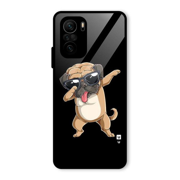 Dab Cool Dog Glass Back Case for Mi 11x