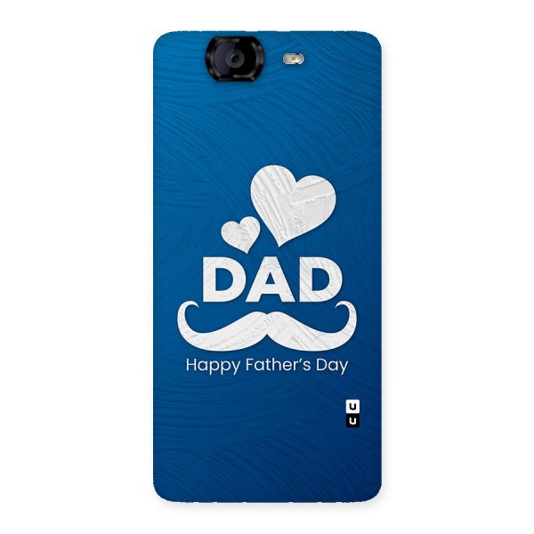 Dad Happy Fathers Day Back Case for Canvas Knight A350