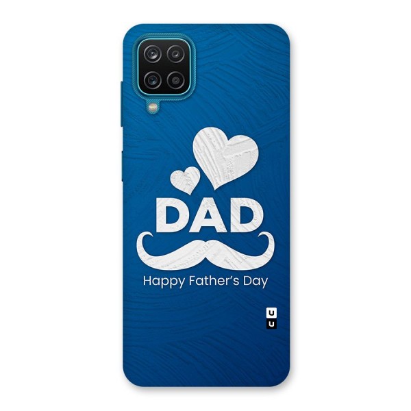 Dad Happy Fathers Day Back Case for Galaxy F12