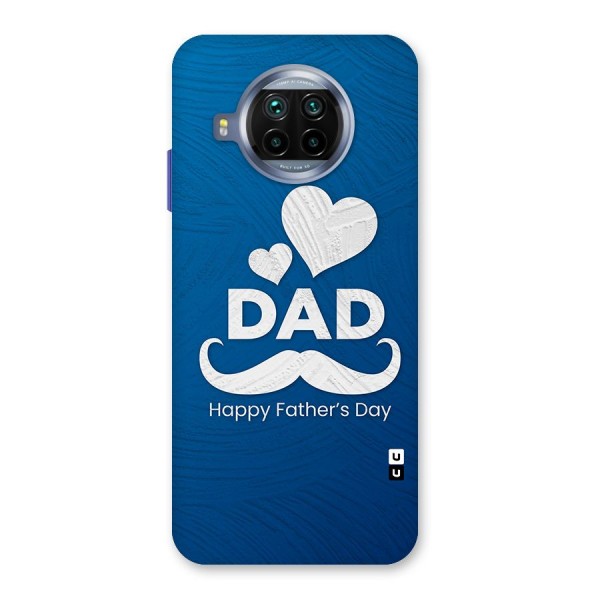 Dad Happy Fathers Day Glass Back Case for Mi 10i