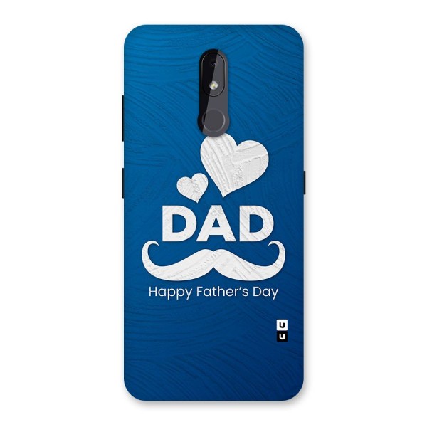 Dad Happy Fathers Day Back Case for Nokia 3.2