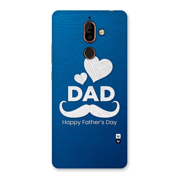 Dad Happy Fathers Day Back Case for Nokia 7 Plus