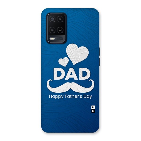 Dad Happy Fathers Day Back Case for Oppo A54