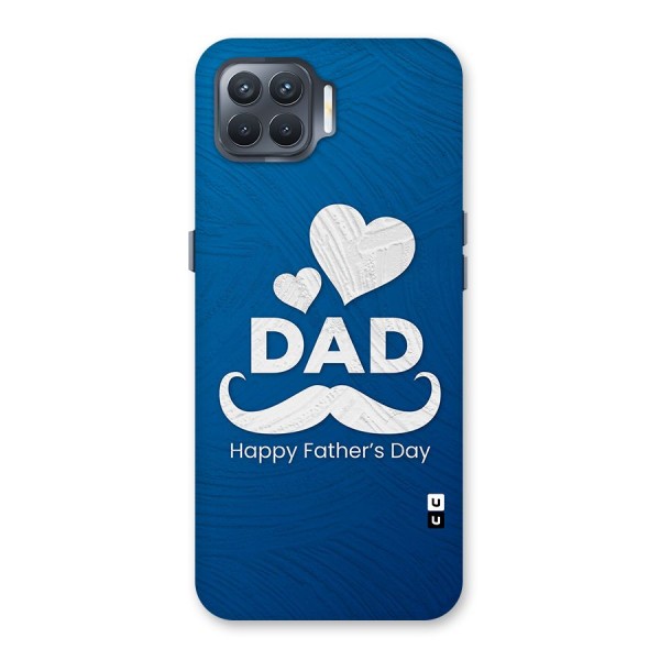 Dad Happy Fathers Day Back Case for Oppo F17 Pro