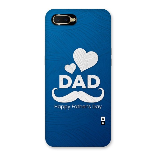 Dad Happy Fathers Day Back Case for Oppo K1