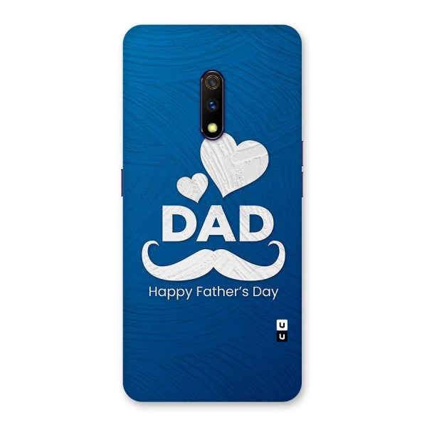 Dad Happy Fathers Day Back Case for Realme X