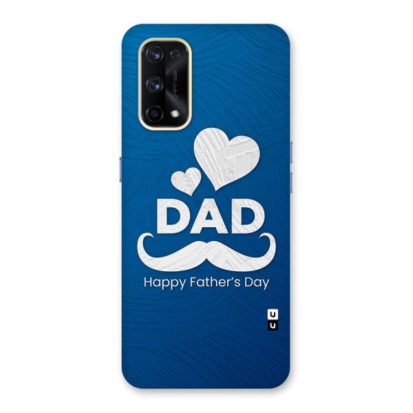 Dad Happy Fathers Day Glass Back Case for Realme X7 Pro