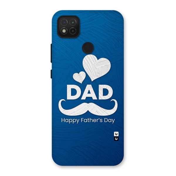 Dad Happy Fathers Day Back Case for Redmi 9