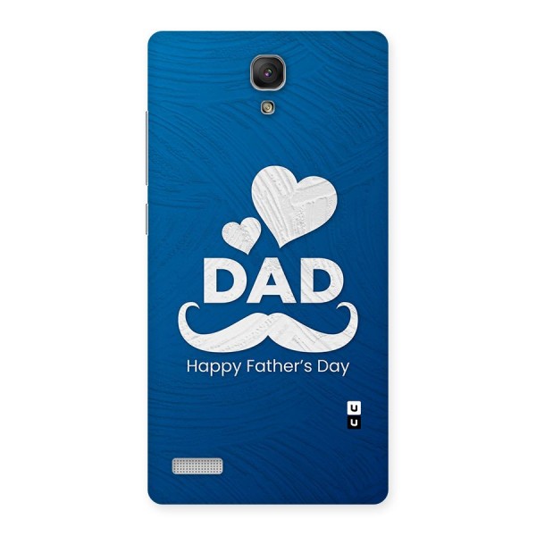 Dad Happy Fathers Day Back Case for Redmi Note