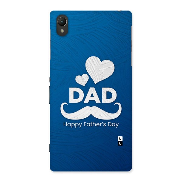 Dad Happy Fathers Day Back Case for Sony Xperia Z1