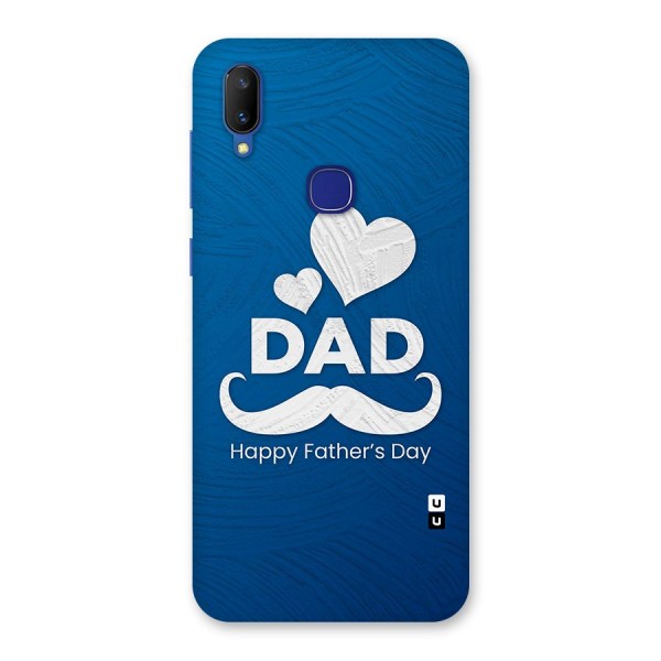 Dad Happy Fathers Day Back Case for Vivo V11