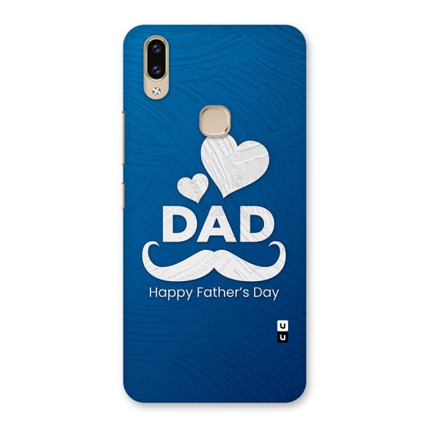 Dad Happy Fathers Day Back Case for Vivo V9