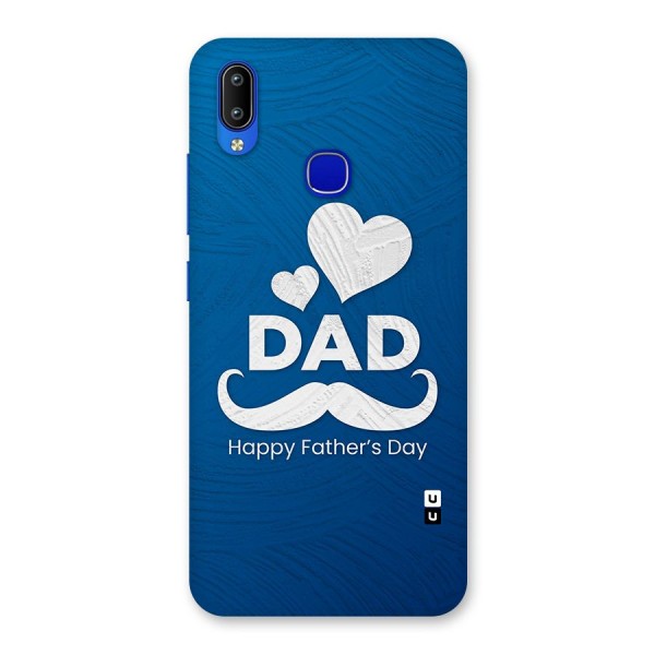 Dad Happy Fathers Day Back Case for Vivo Y91