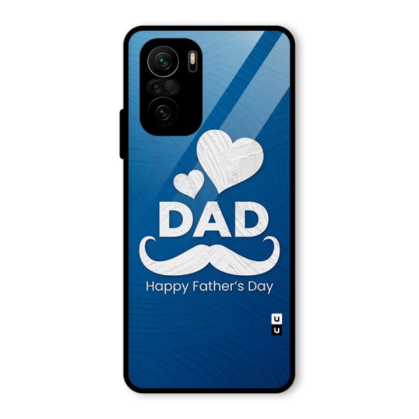 Dad Happy Fathers Day Glass Back Case for Mi 11x