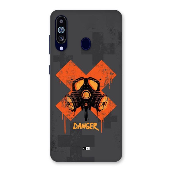 Danger Mask Back Case for Galaxy A60