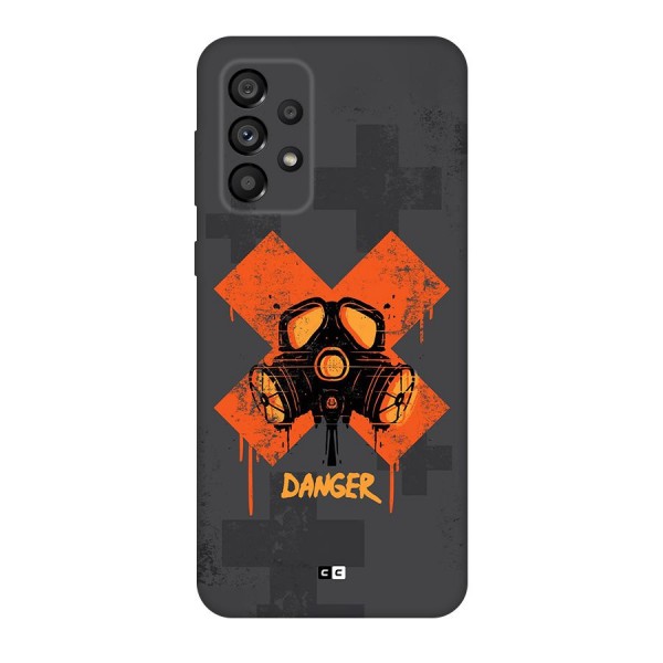 Danger Mask Back Case for Galaxy A73 5G