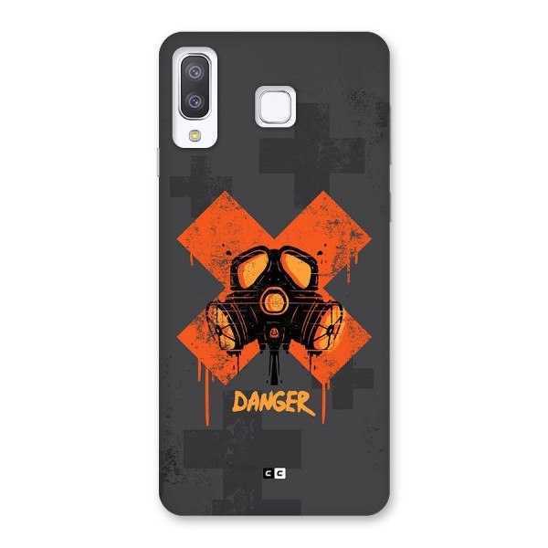 Danger Mask Back Case for Galaxy A8 Star