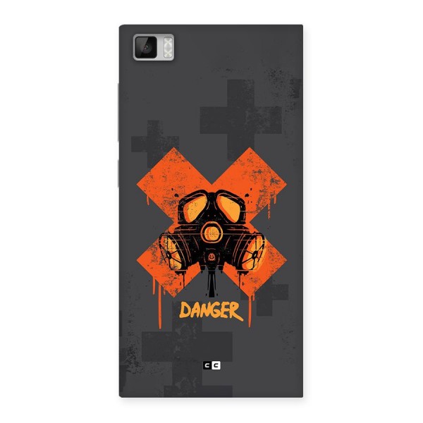 Danger Mask Back Case for Mi3