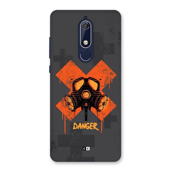 Danger Mask Back Case for Nokia 5.1