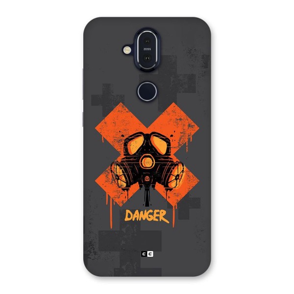 Danger Mask Back Case for Nokia 8.1