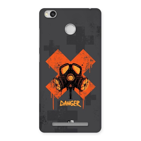 Danger Mask Back Case for Redmi 3S Prime