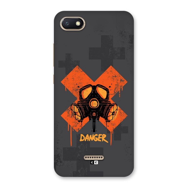 Danger Mask Back Case for Redmi 6A