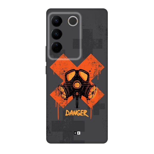 Danger Mask Back Case for Vivo V27